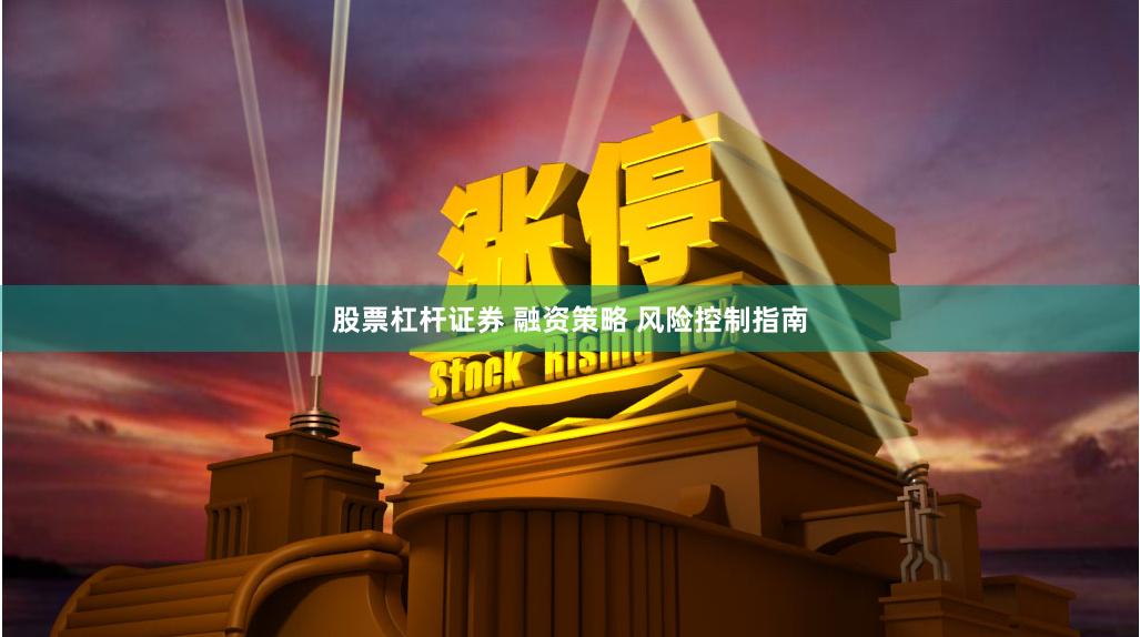 股票杠杆证券 融资策略 风险控制指南