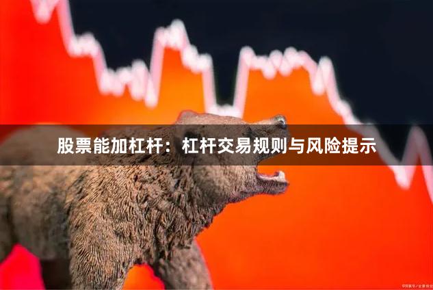 股票能加杠杆：杠杆交易规则与风险提示
